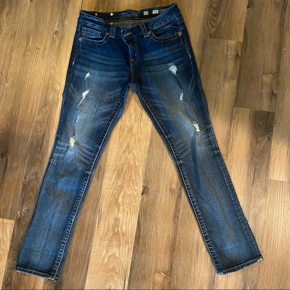 Miss Me Boyfriend Ankle Distressed